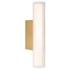 Maxlight Kinkiet Fayette - Aluminium + pc + szkło - Złoty W0364