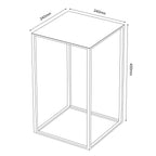Flower stand Column A 400x240x240 burgundy