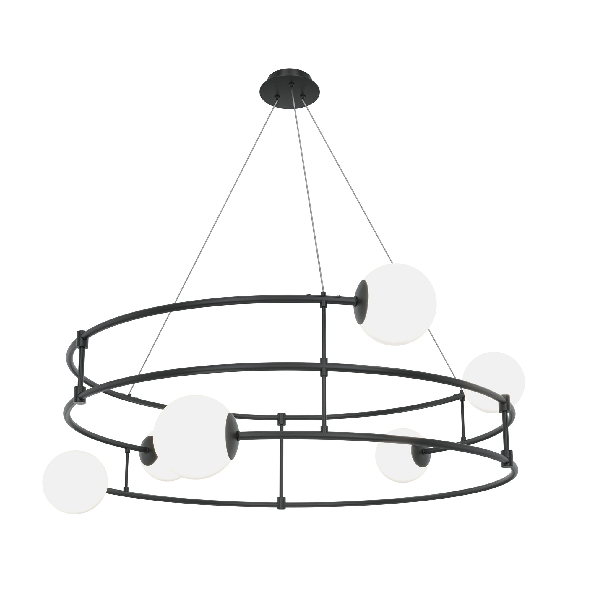 Maytoni Lampa wisząca Balance - Metal - Czarny MOD317PL-06B