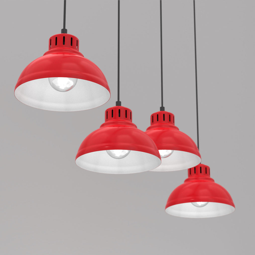 żyrandol Sven red 4xE27