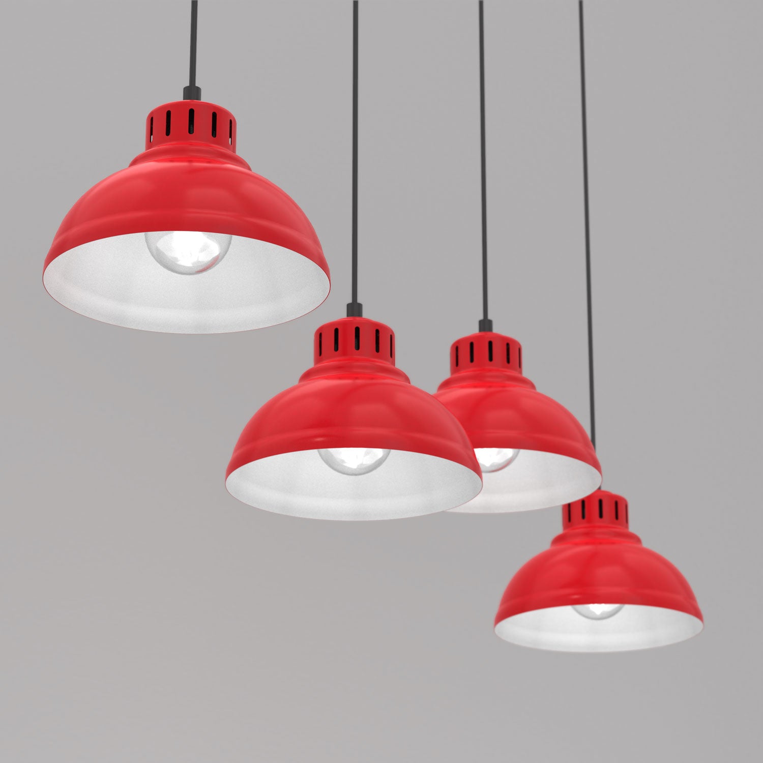 żyrandol Sven red 4xE27