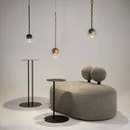 Maytoni Lampa wisząca Ros - Metal - Czarny MOD227PL-01B