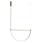 Maxlight Lampa wisząca Victoria 30W - Aluminium - Złoty P0687