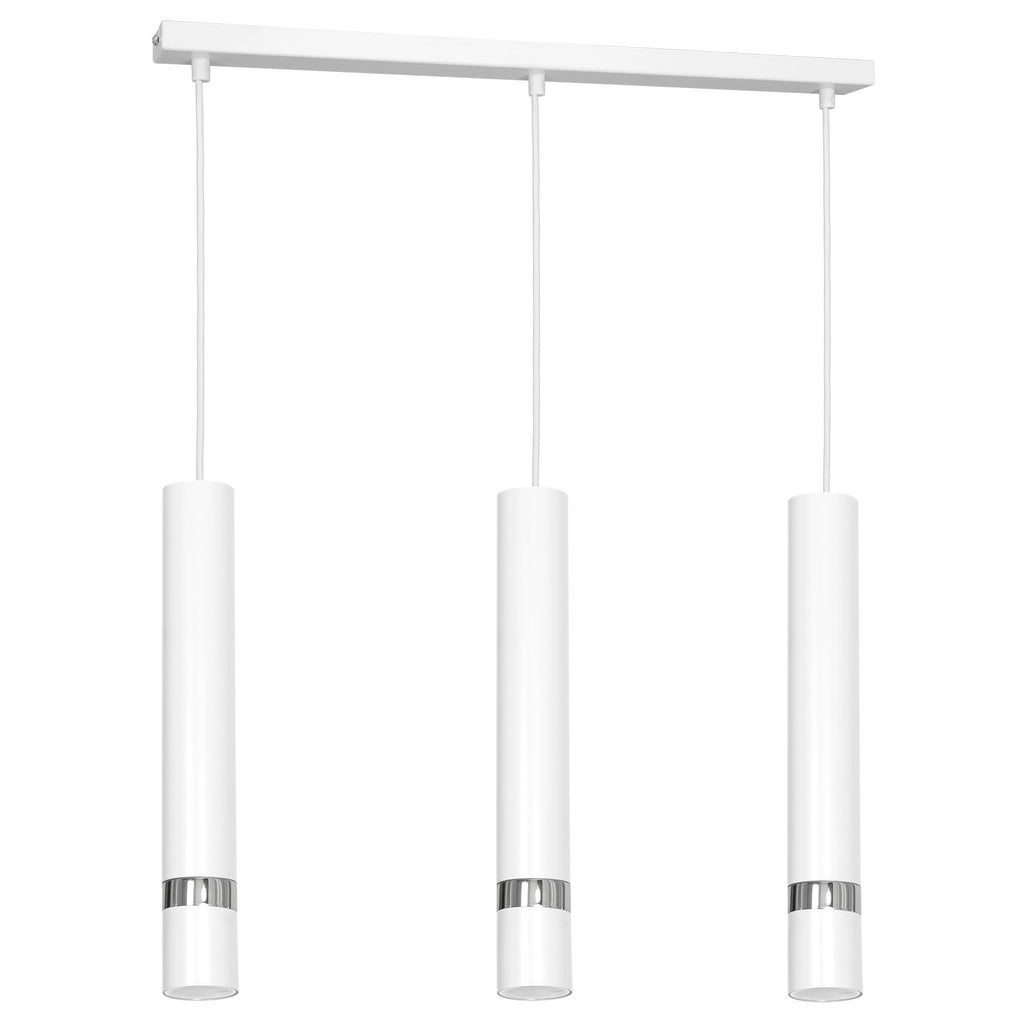 żyrandol Reno white/chrome 3xGU10