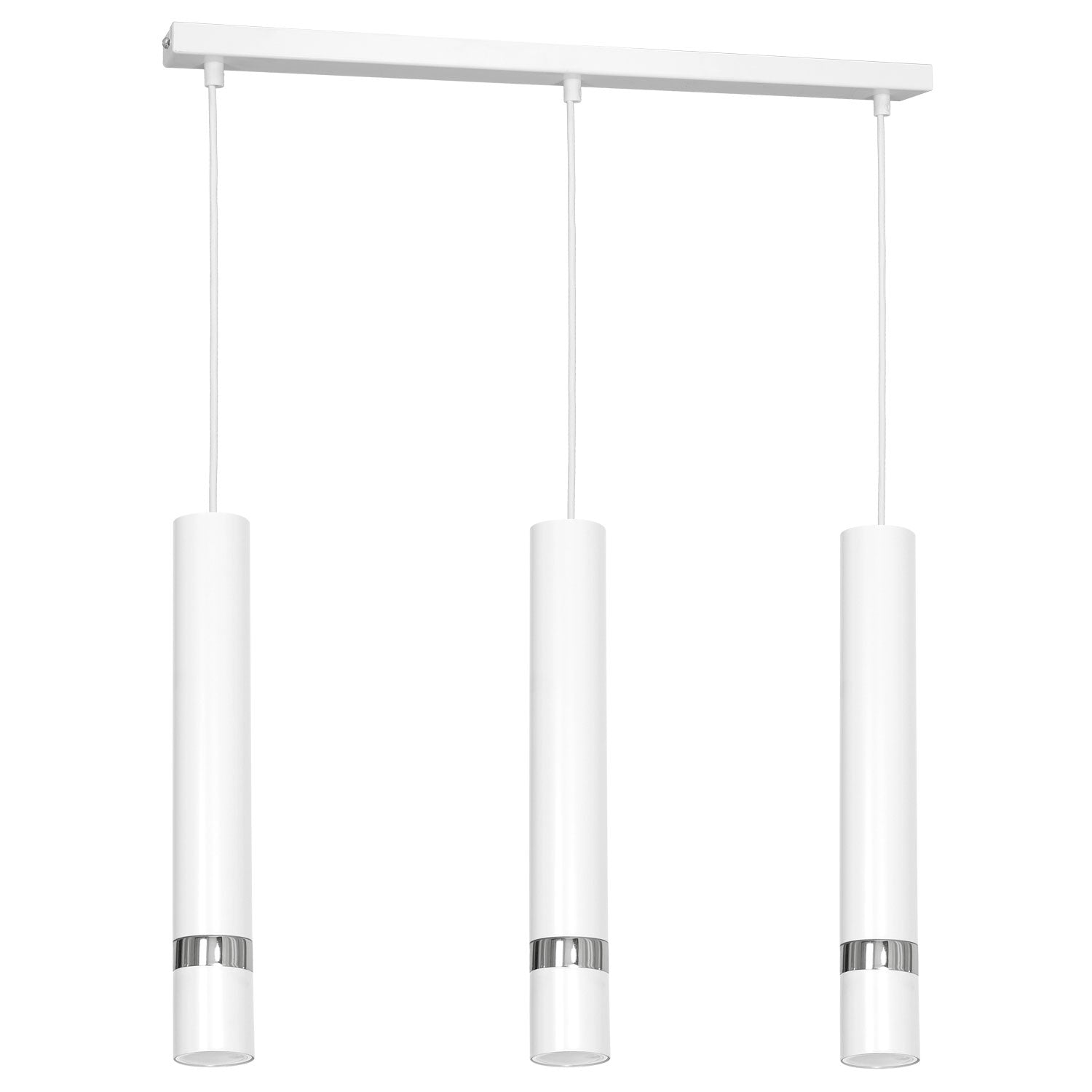 żyrandol Reno white/chrome 3xGU10