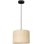 żyrandol Rattan cylinder shade dia 250, h 170 1xE27