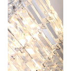 Maxlight Plafon Puccini 80cm - Metal + szkło - Chrom C0129