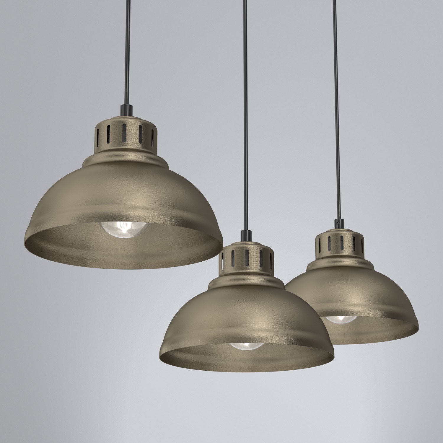 żyrandol Sven titanium-bronze 3xE27