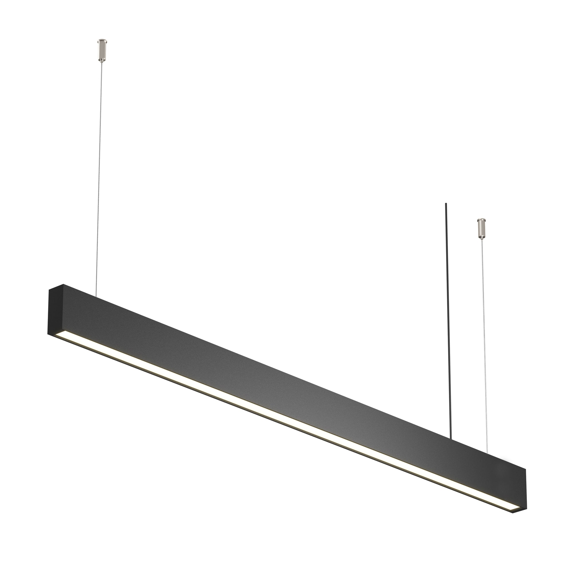 Maytoni Lampa wisząca Basis - Aluminium - Czarny P051PL-36W2.7-6K-B