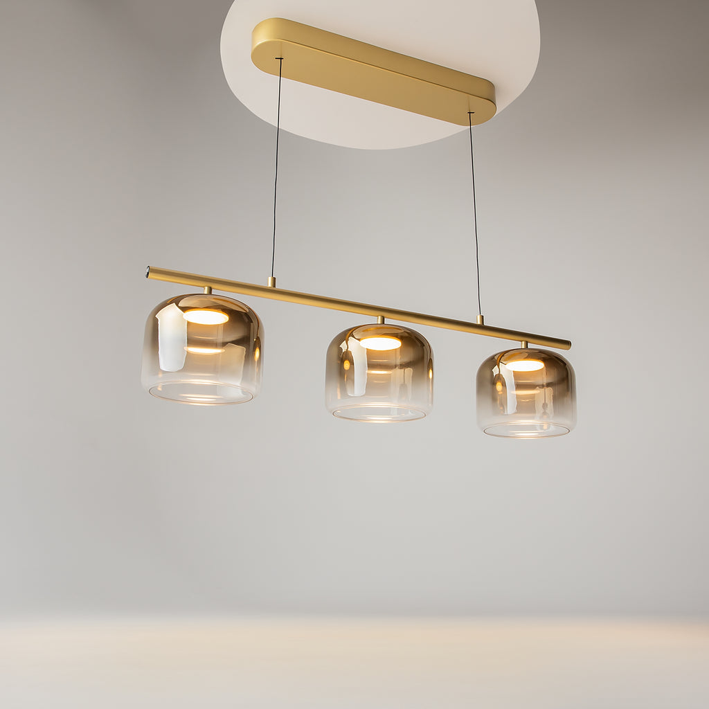 Maytoni Lampa wisząca Spirito - Metal - Złoty MOD286PL-L12G3K