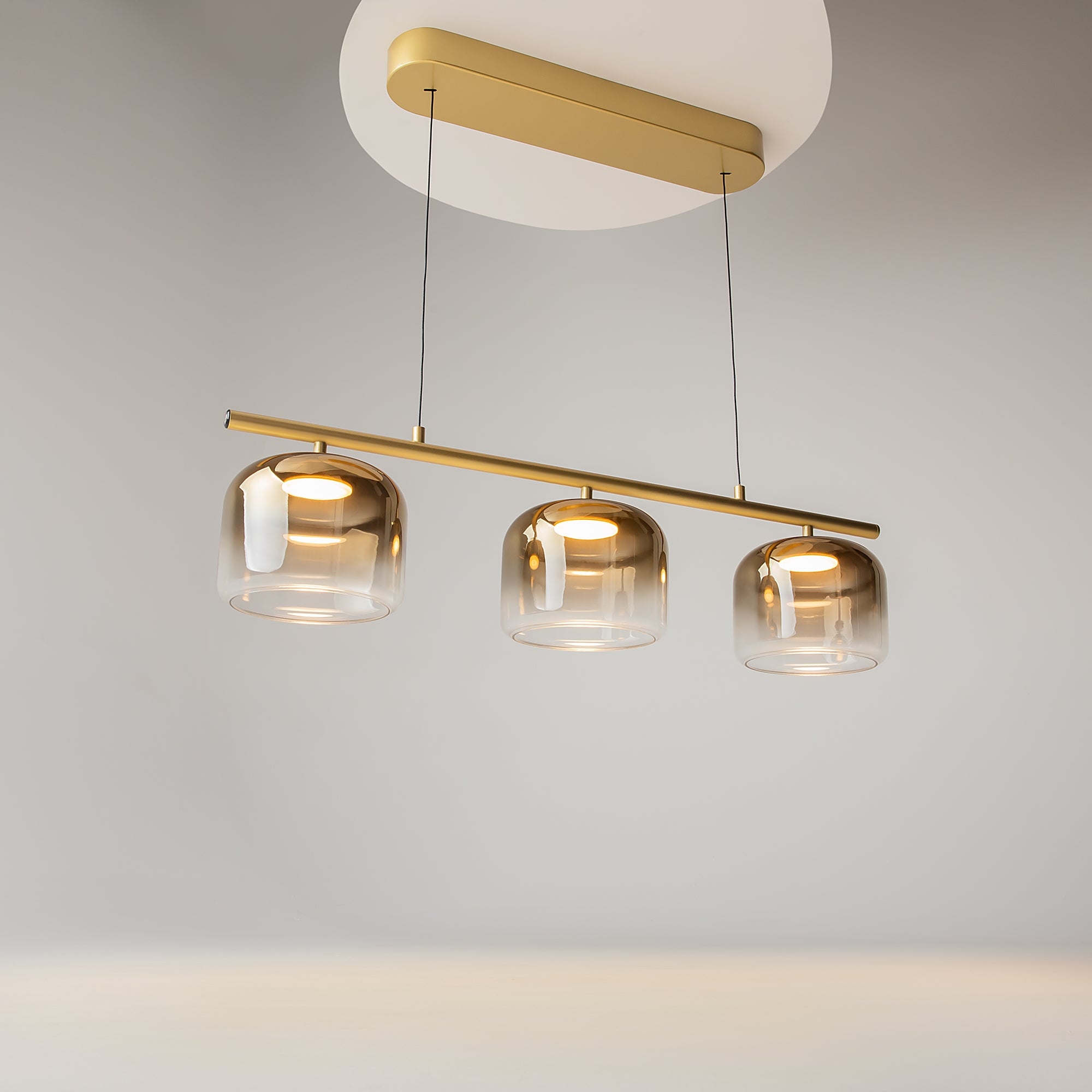 Maytoni Lampa wisząca Spirito - Metal - Złoty MOD286PL-L12G3K