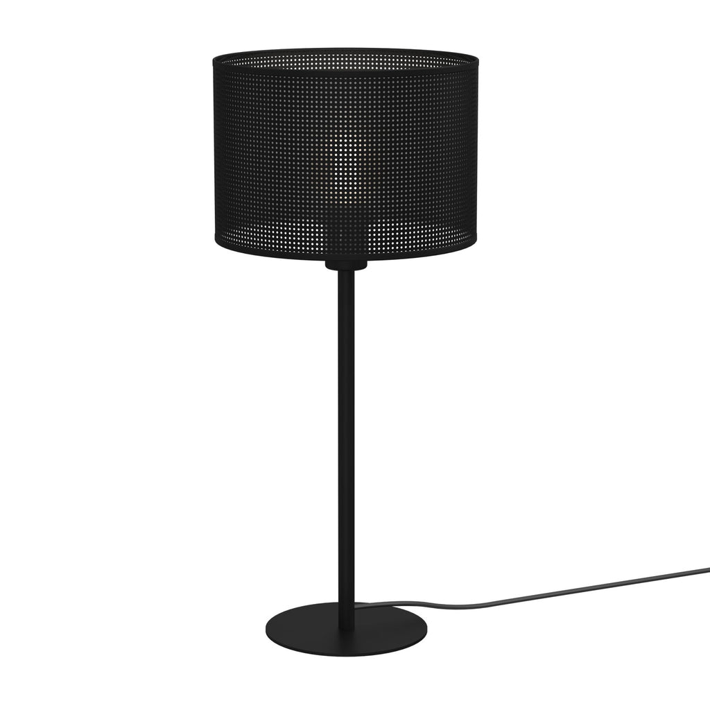 lampka gab. Loft shade H 58 black, cylinder shade dia 250, h 170 black 1xE27