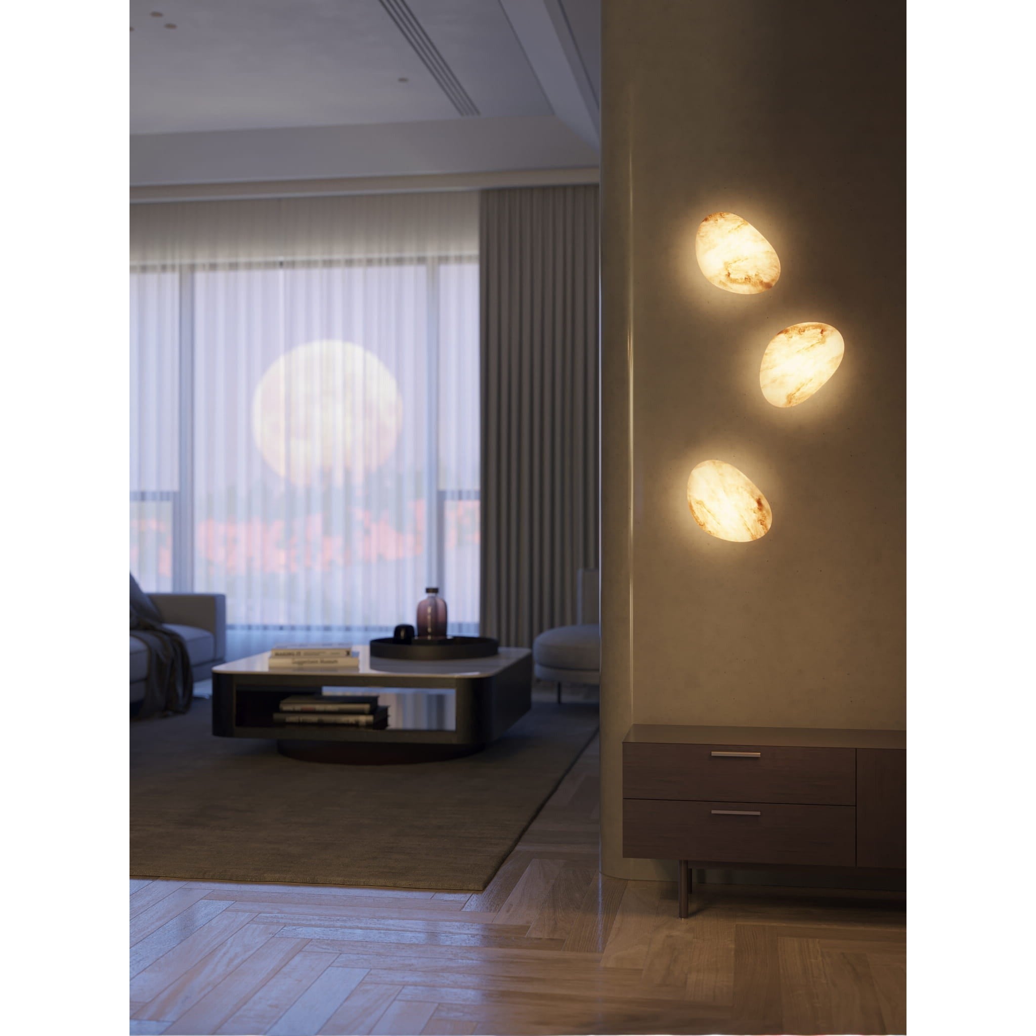 Maxlight Kinkiet Nuvia - Alabaster - Kremowy W0396