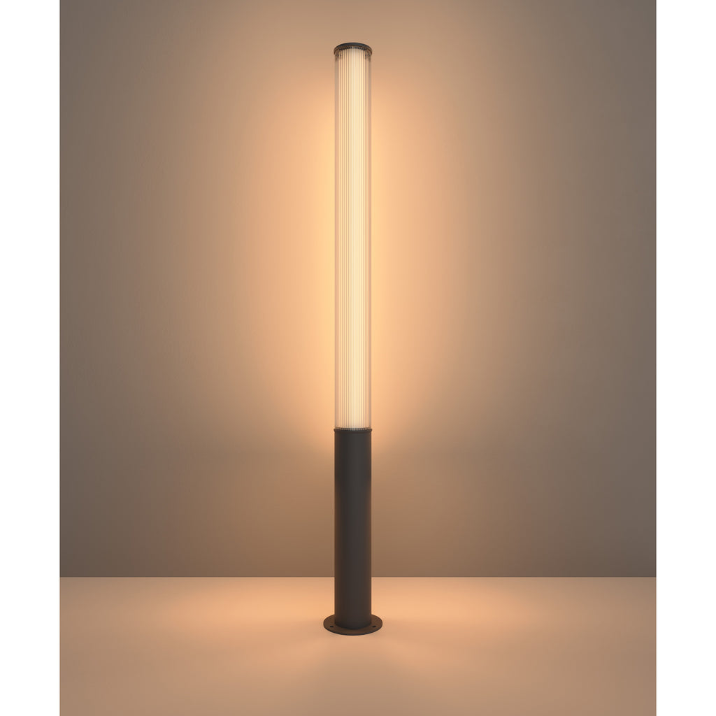 Maxlight Lampa podłogowa Gardenia 32W - Aluminium + pc - Antracyt F0067