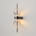Maytoni Kinkiet Double Moon - Metal - Czarny MOD478WL-L8B3K