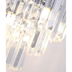 Maxlight Lampa wisząca Monaco 42cm - Metal + szkło - Chrom P0259