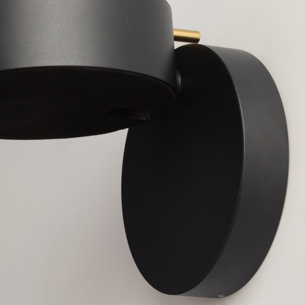 Maytoni Kinkiet Nuance - Aluminium - Czarny MOD180WL-L4B3K1