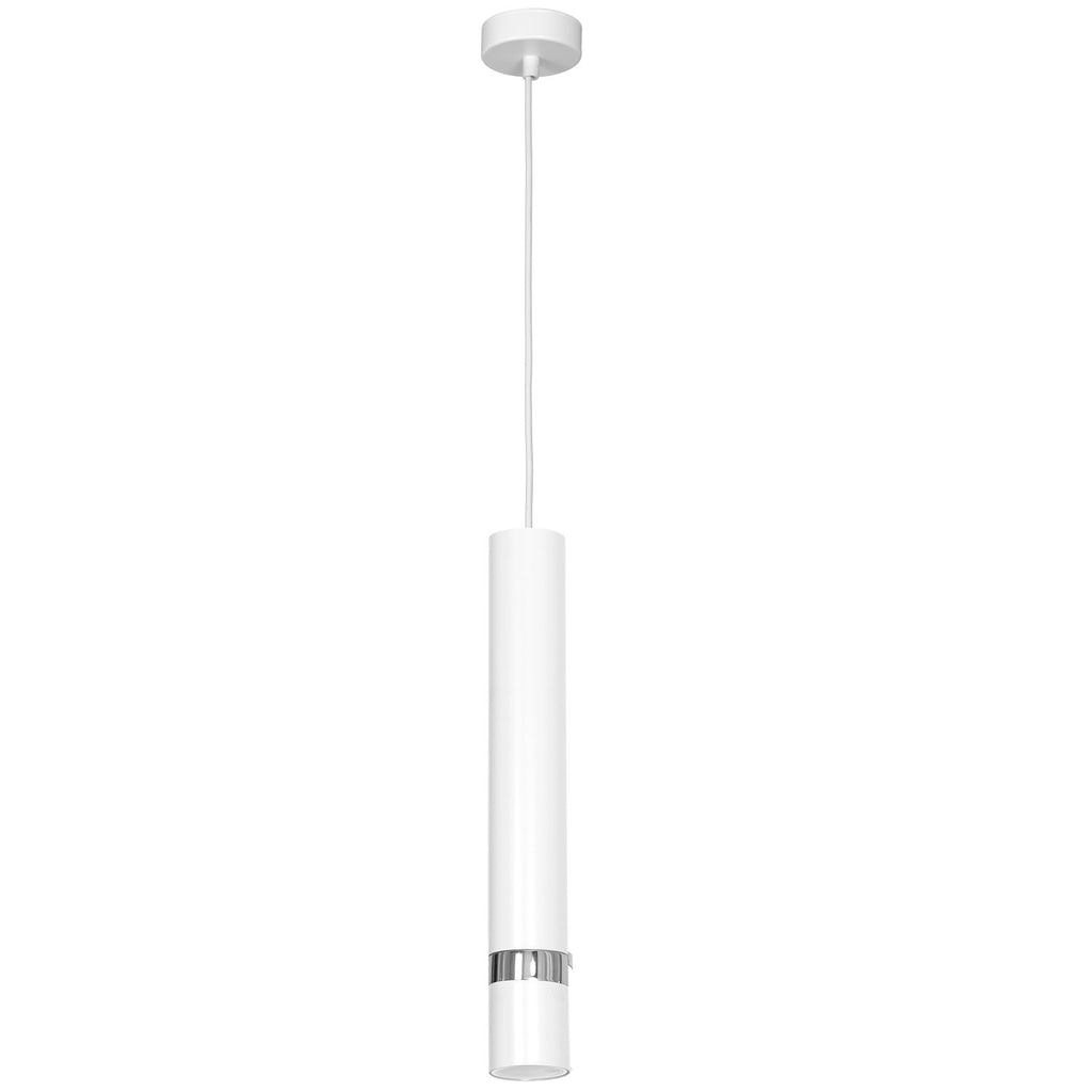 żyrandol Reno white/chrome 1xGU10