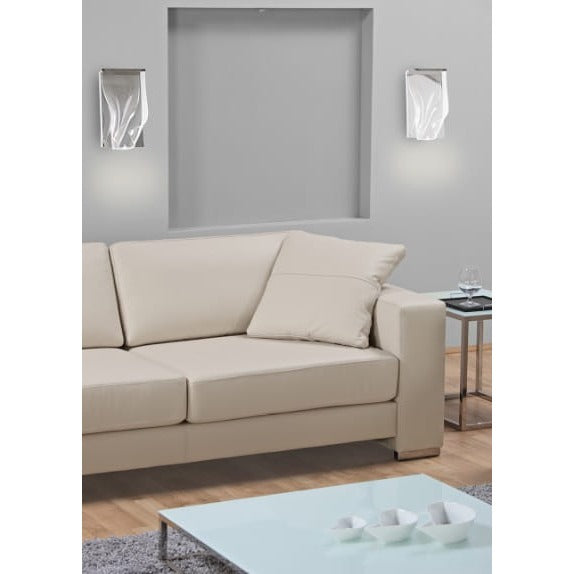 Maxlight Kinkiet Silk - Stal nierdzewna + akryl - Chrom W0256