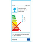 12W Lampa ścienna LED / Barwa:6400K / Obudowa: Szara