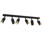 spot Shift line bar 900, black/gold 6xGU10
