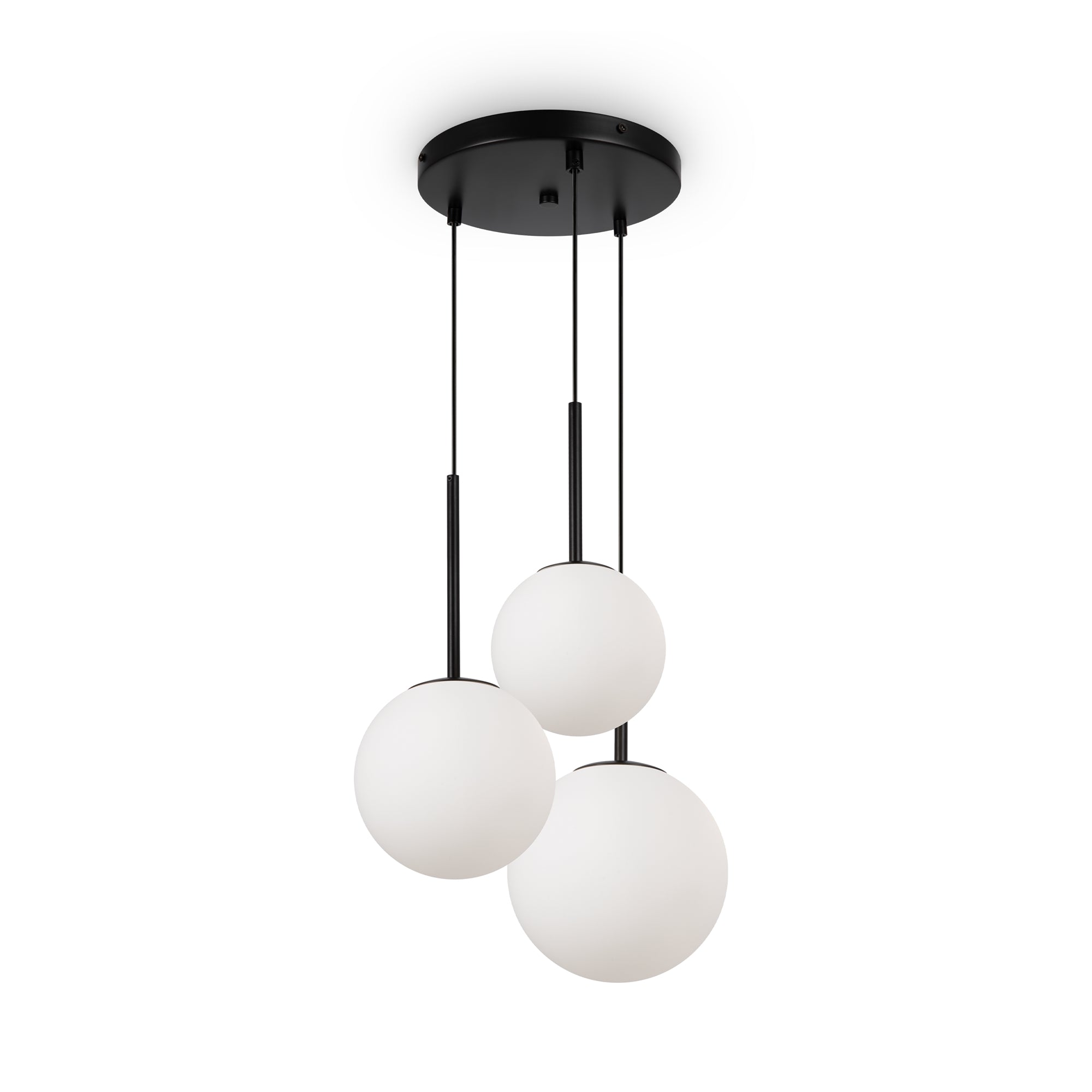 Maytoni Lampa wisząca Basic form - Metal - Czarny MOD321PL-03B