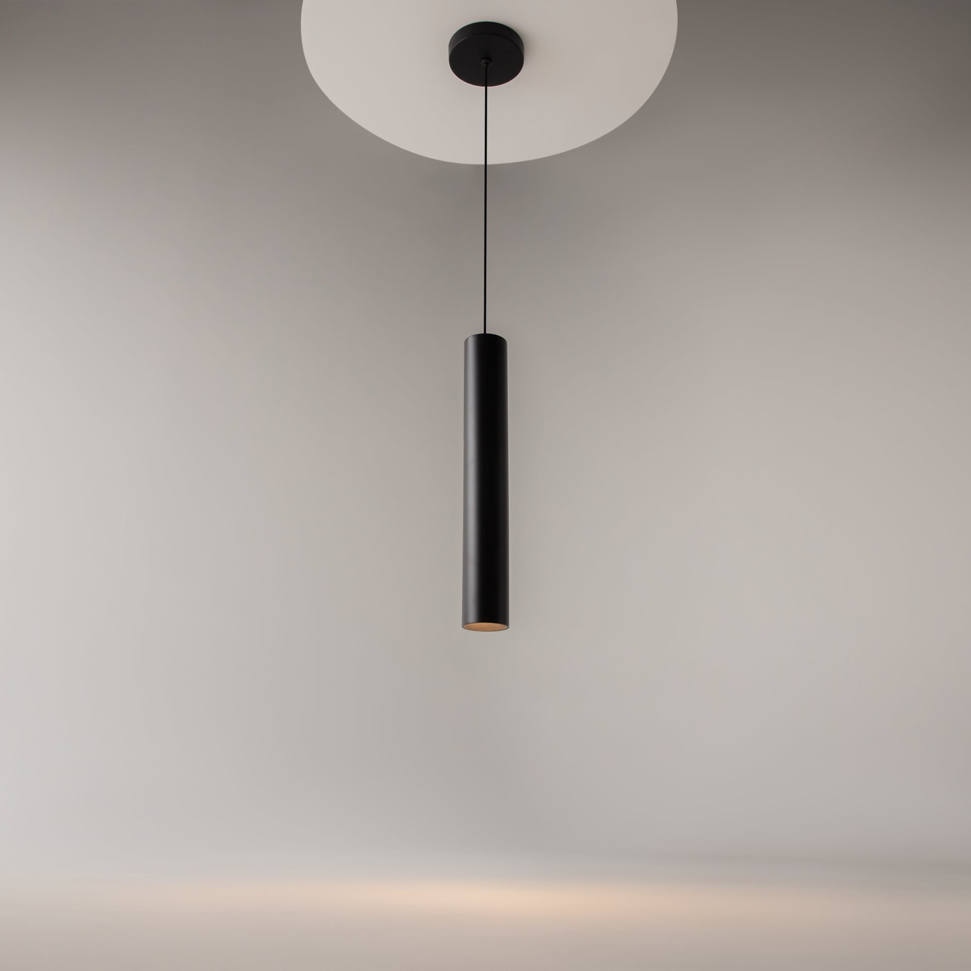 Maytoni Lampa wisząca Pro Focus - Aluminium - Czarny MOD161PL-01B1