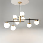 Maytoni Lampa wisząca Nostalgia - Metal - Czarny MOD048PL-09G