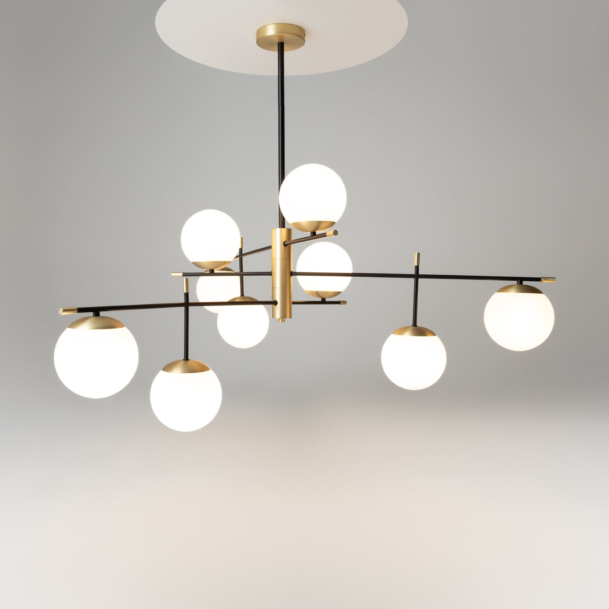 Maytoni Lampa wisząca Nostalgia - Metal - Czarny MOD048PL-09G
