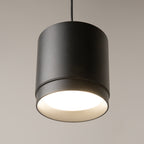 Maytoni Lampa wisząca Polar - Aluminium + tworzywo sztuczne - Czarny P088PL-GX53-B