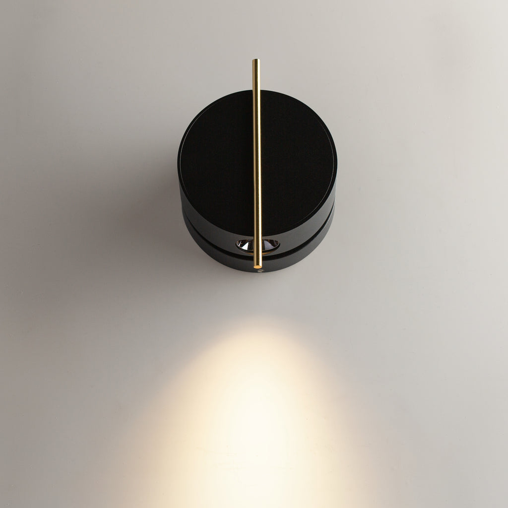 Maytoni Kinkiet Nuance - Aluminium - Czarny MOD180WL-L4B3K1