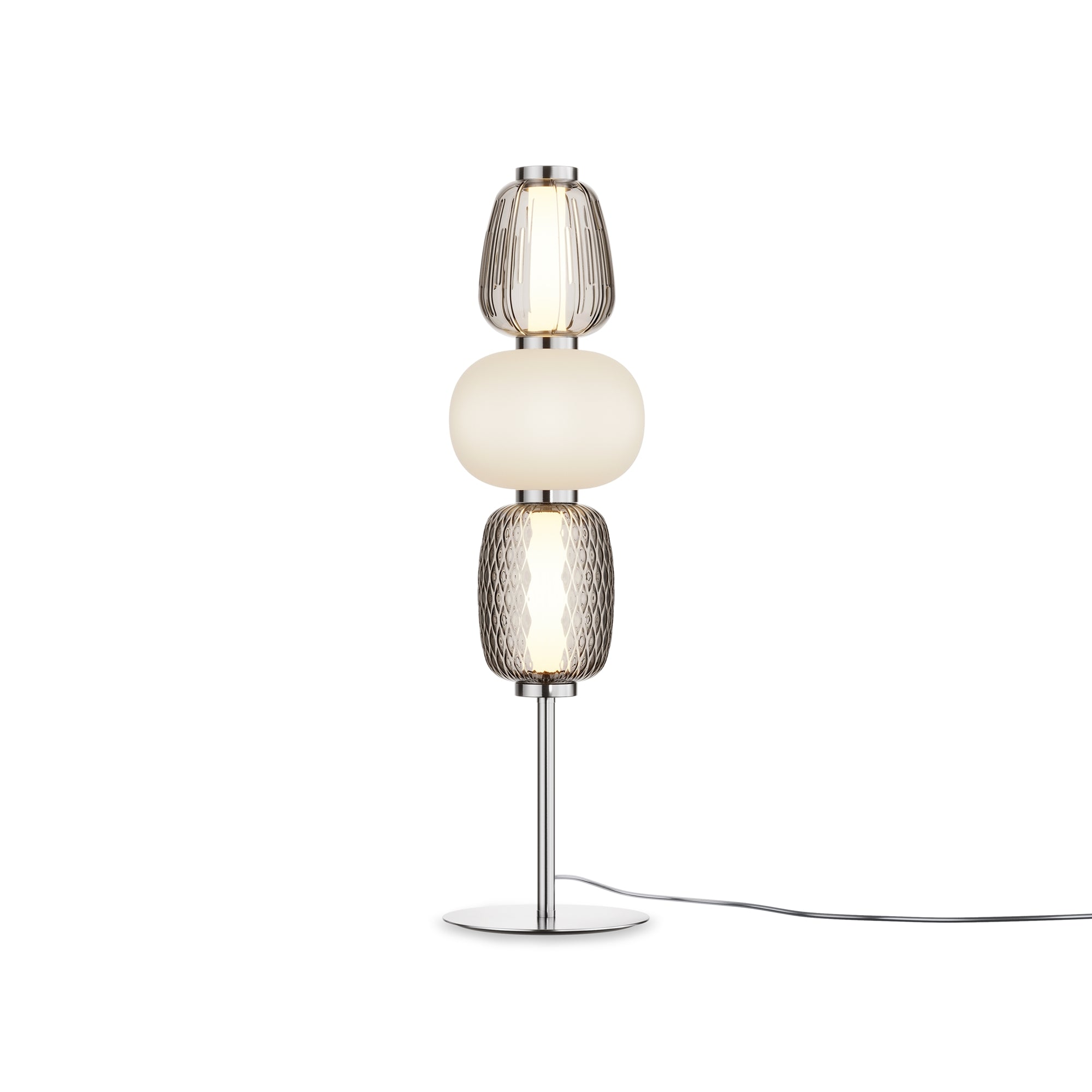 Maytoni Lampa stołowa Pattern - Metal - Chrom MOD267TL-L28CH3K