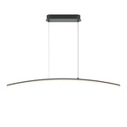 Maytoni Lampa wisząca Curve - Metal - Czarny MOD243PL-L18BK