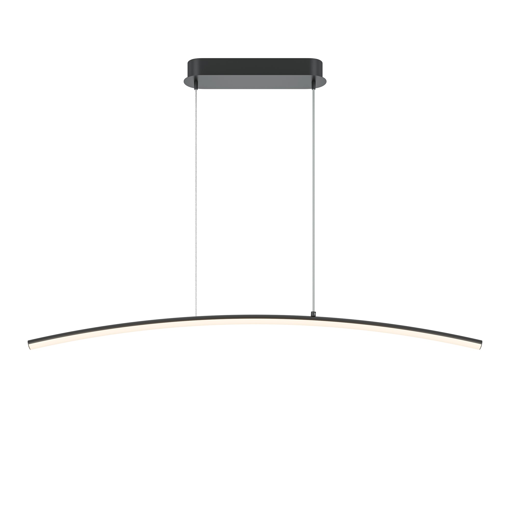 Maytoni Lampa wisząca Curve - Metal - Czarny MOD243PL-L18BK