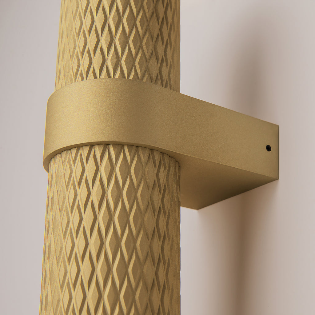 Maytoni Kinkiet Focus Design - Aluminium - Złoty matowy C069WL-02MG