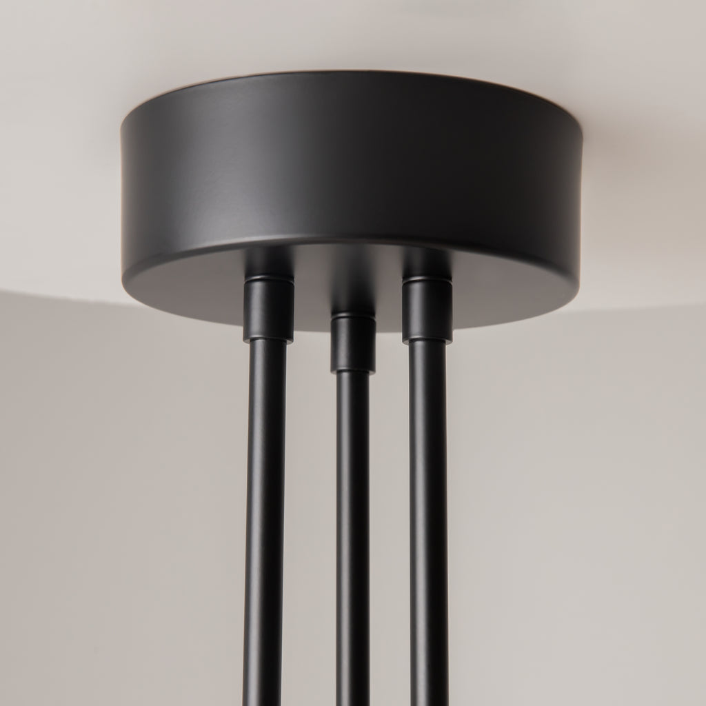 Maytoni Lampa wisząca Fad - Metal - Czarny MOD070PL-L38B3K