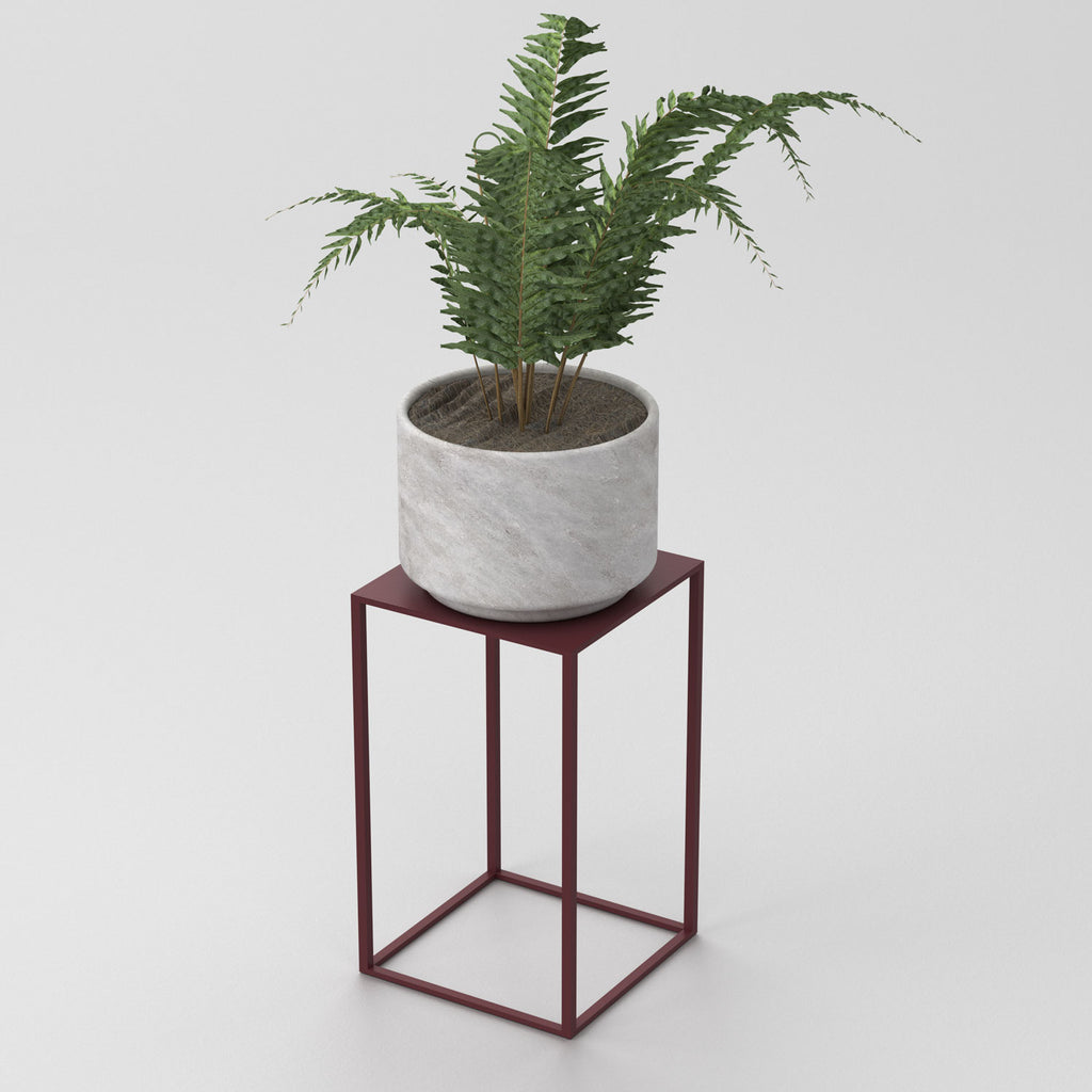 Flower stand Column A 400x240x240 burgundy