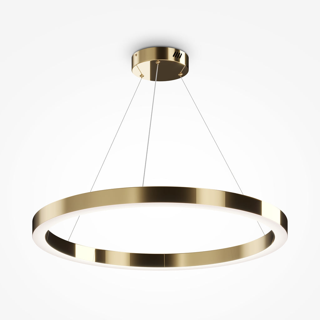 Maytoni Lampa wisząca Saturno - Stal nierdzewna - Mosiądz MOD415PL-L60BS4K