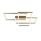 Maytoni Plafon Rida - Aluminium - Złoty MOD015CL-L80GK