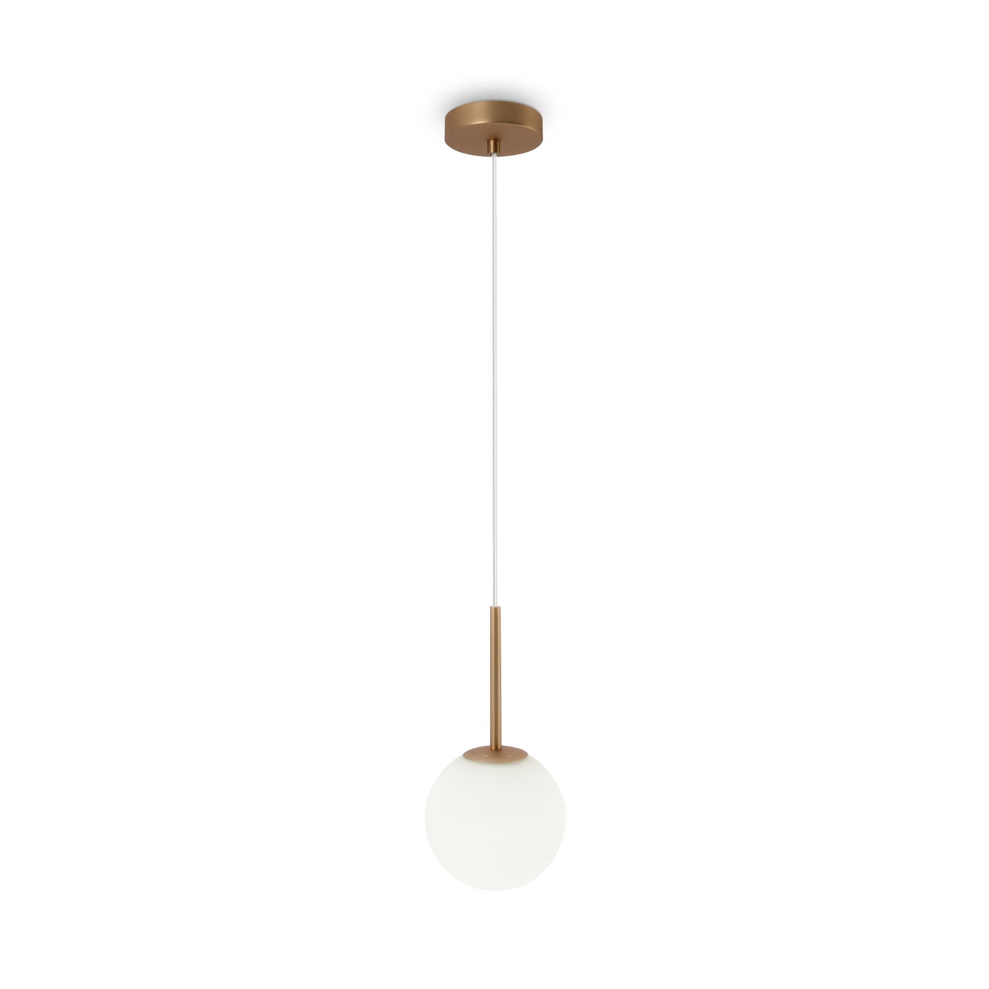 Maytoni Lampa wisząca Basic form - Metal - Złoty MOD321PL-01G1
