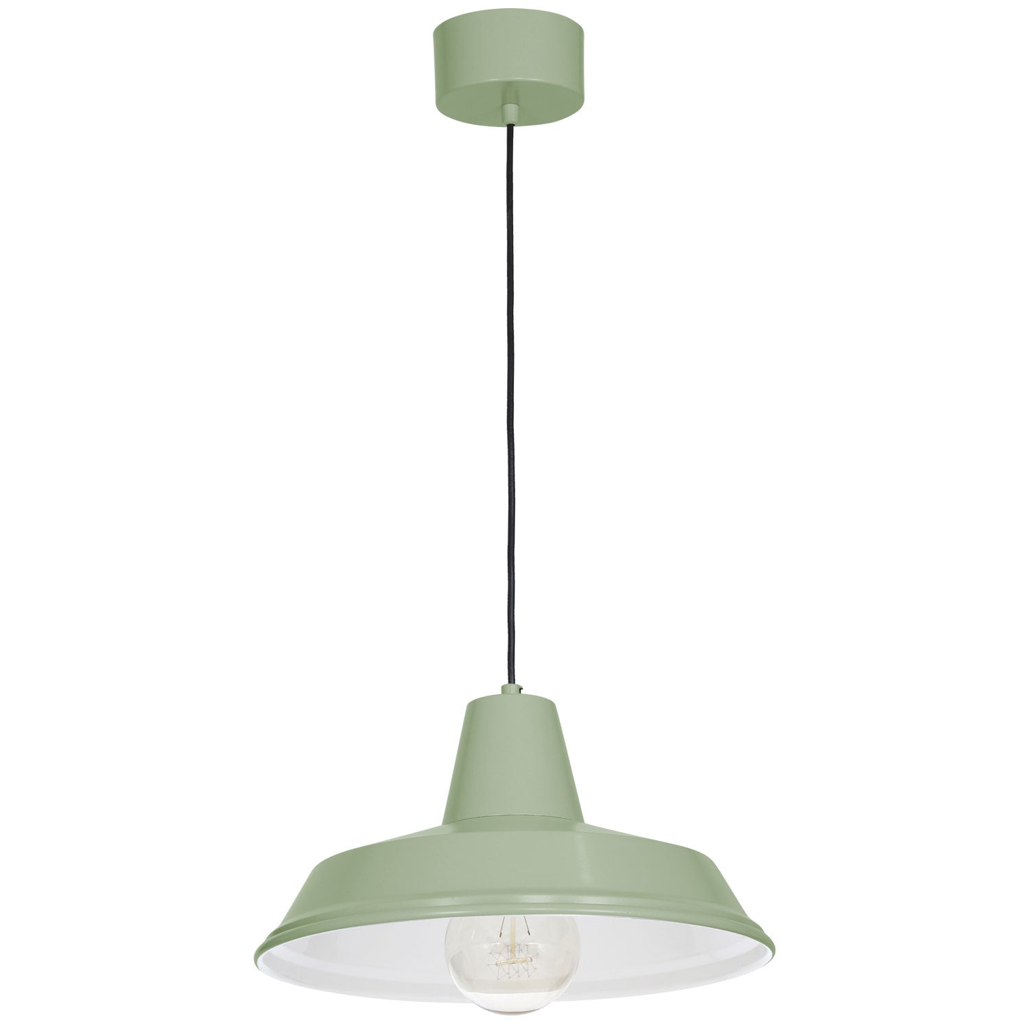 żyrandol Class green 1xE27