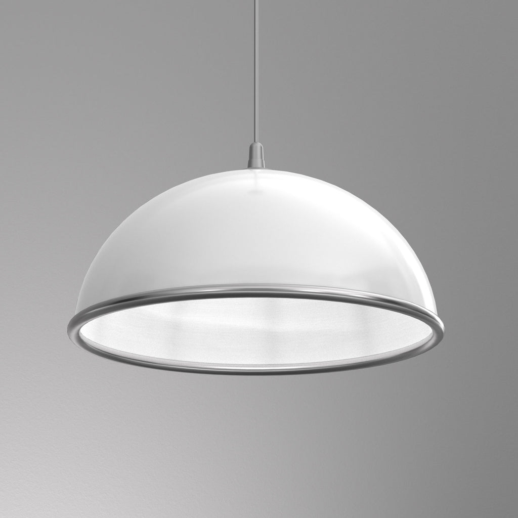 żyrandol Kuchnia White/silver 1xE27