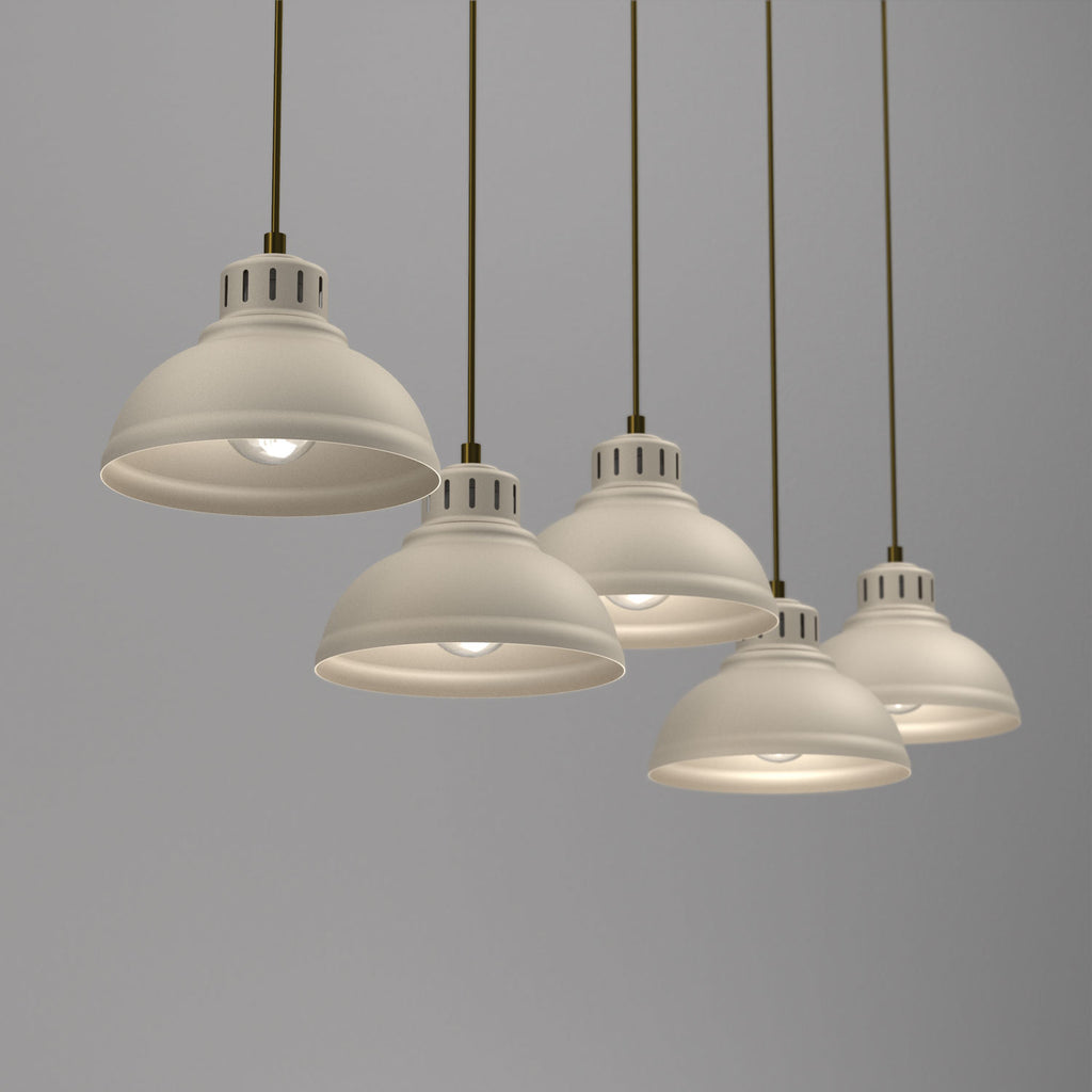 żyrandol Sven beige 5xE27