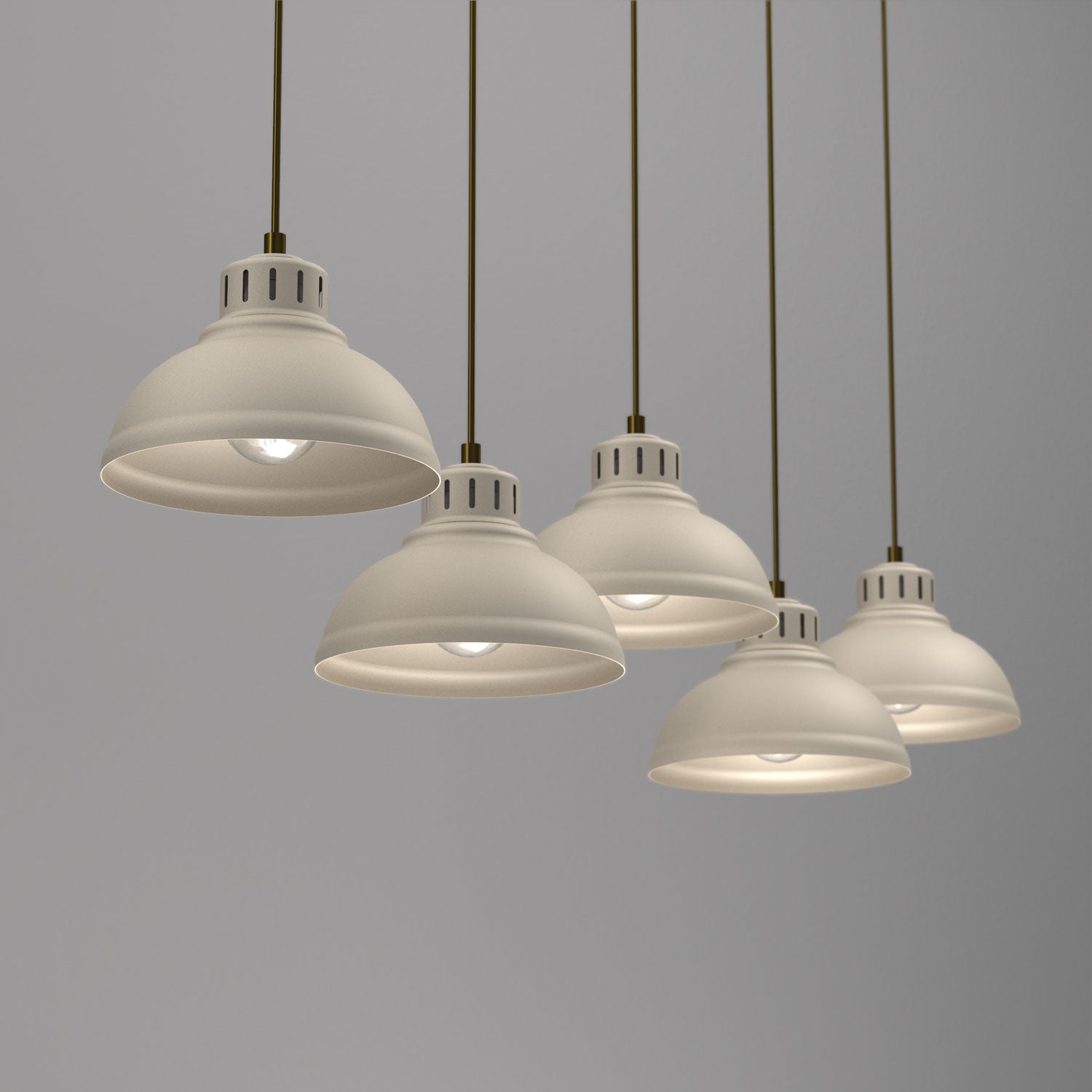żyrandol Sven beige 5xE27