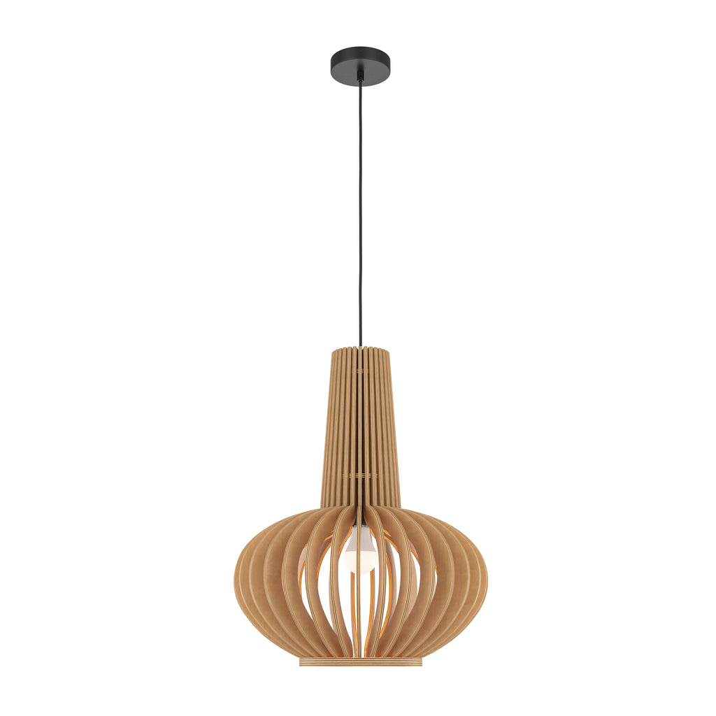 Maytoni Lampa wisząca Roots - Metal - Czarny MOD193PL-01W1