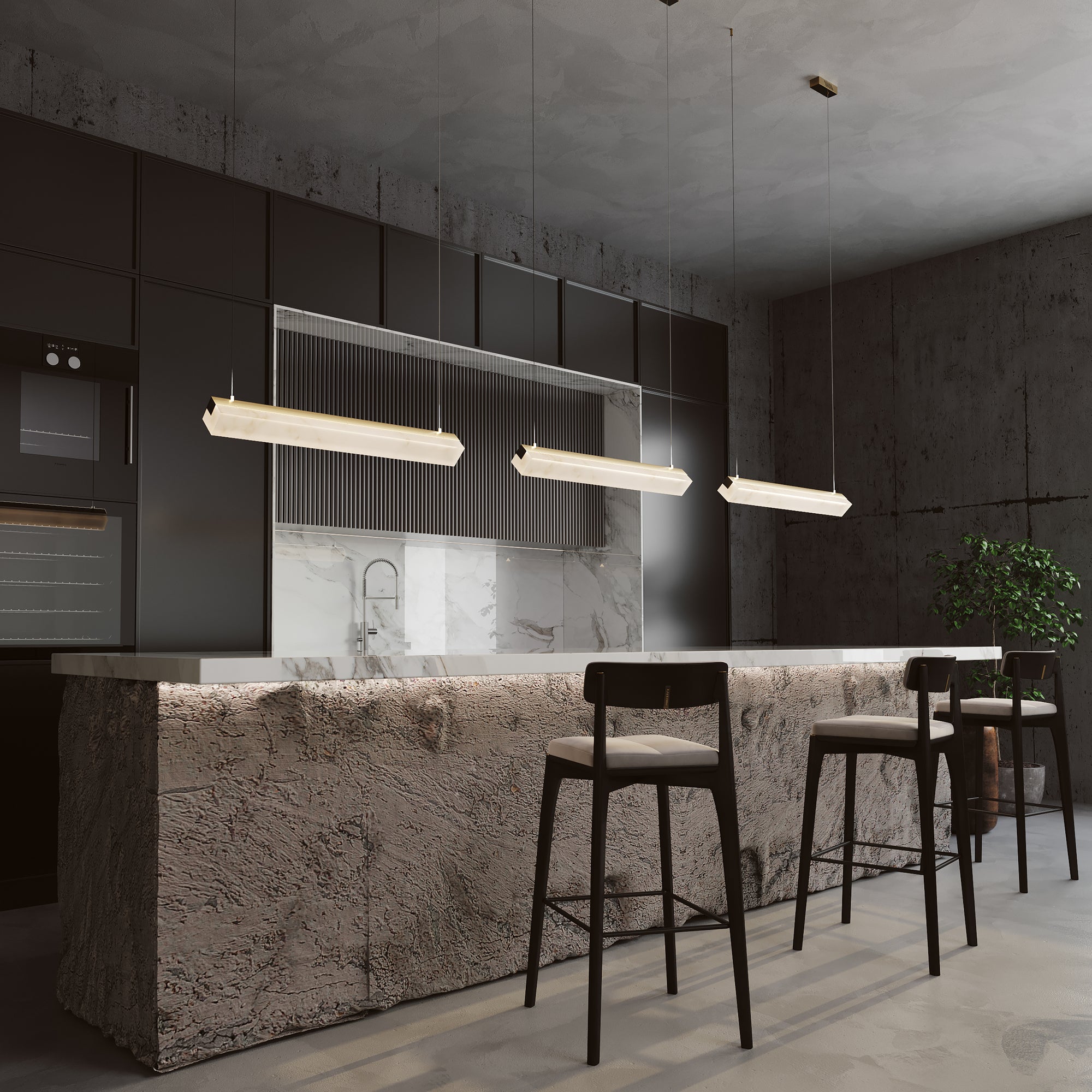 Maytoni Lampa wisząca Petra - Metal - Mosiądz MOD250PL-L36BS3K