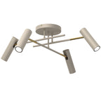 plafon prosty Axion beige/gold 4xGU10