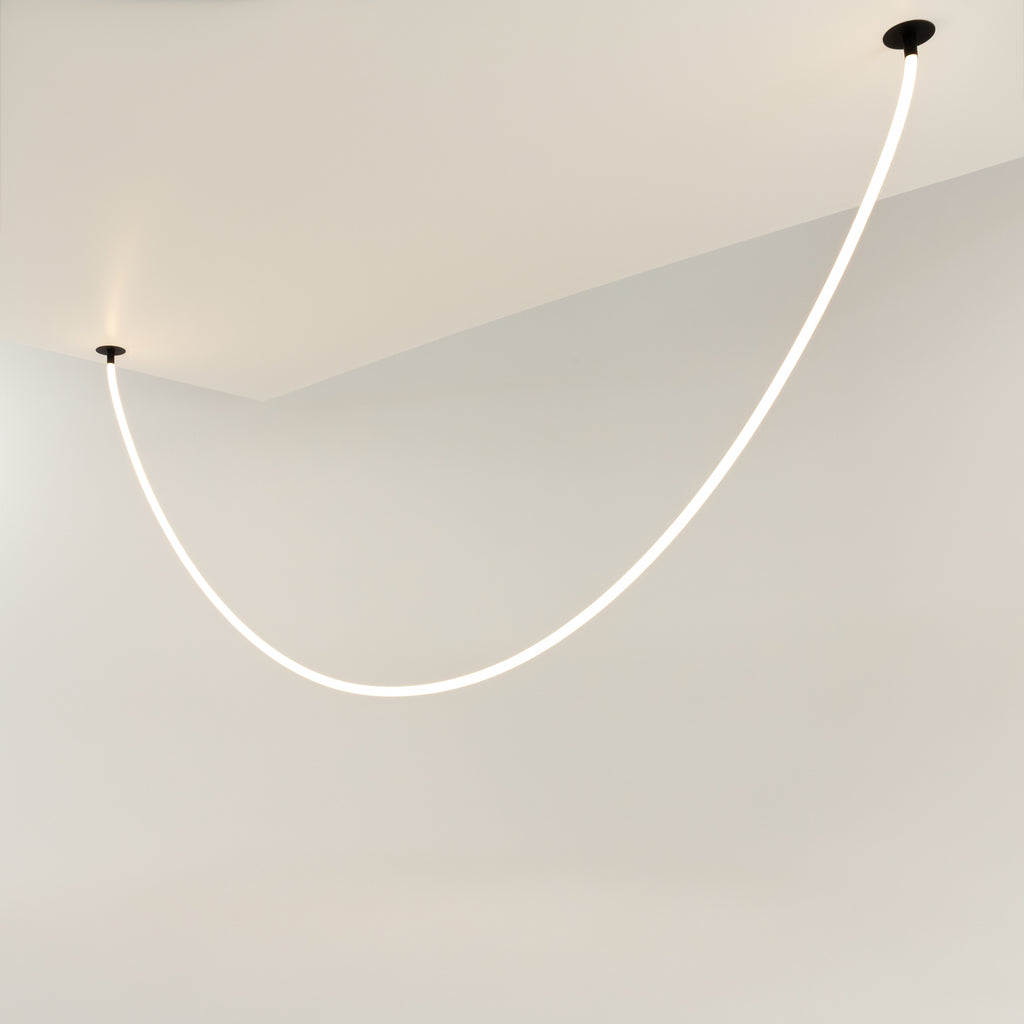 Maytoni Lampa wisząca Tau - Aluminium - Czarny MOD146PL-L40B3K