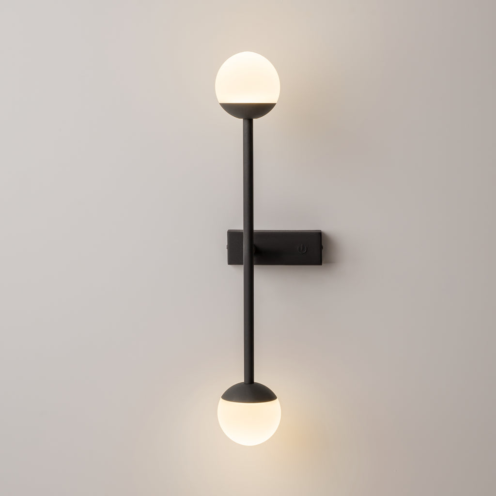Maytoni Kinkiet Touch - Metal - Czarny MOD285WL-L10B3K