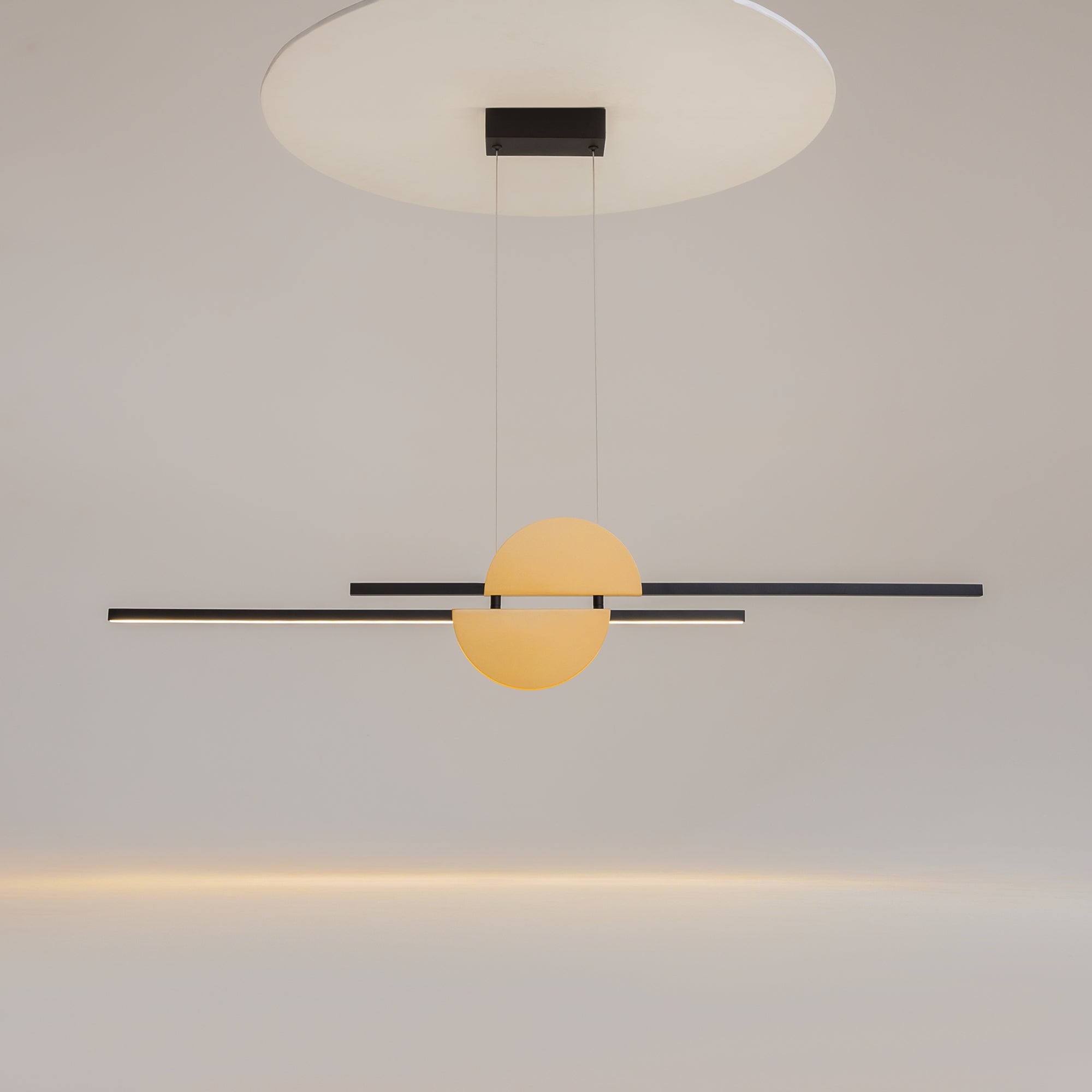 Maytoni Lampa wisząca Skyline - Aluminium - Czarny MOD179PL-L26BS4K